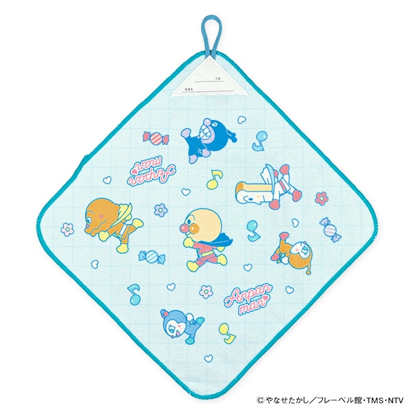 バンダイ）3枚組ループ付きタオル（アンパンマン）