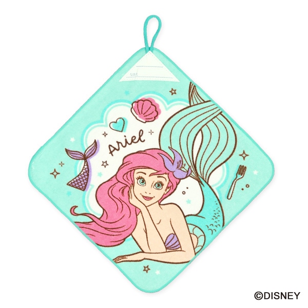 3枚組シャーリングループ付きタオル（ディズニープリンセス）