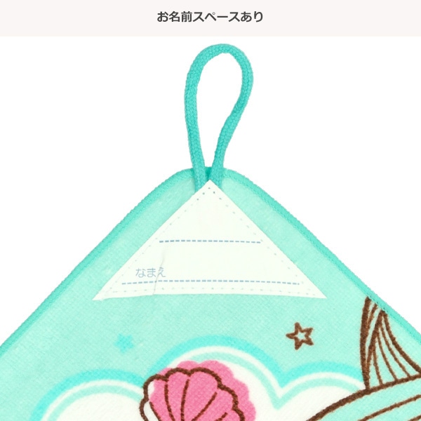 3枚組シャーリングループ付きタオル（ディズニープリンセス）