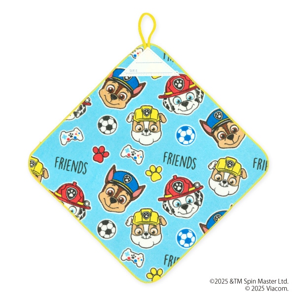 3枚組シャーリングループ付きタオル（パウパトロール）