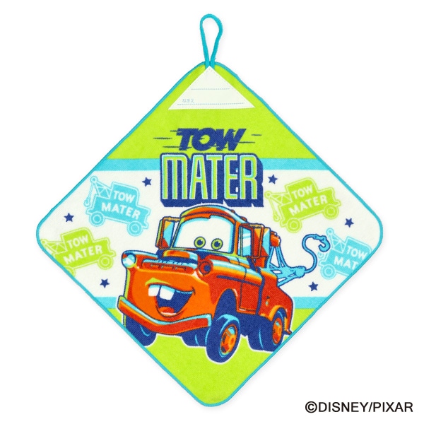 3枚組シャーリングループ付きタオル（カーズ）