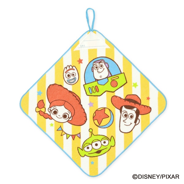 3枚組シャーリングループ付きタオル（トイ・ストーリー）