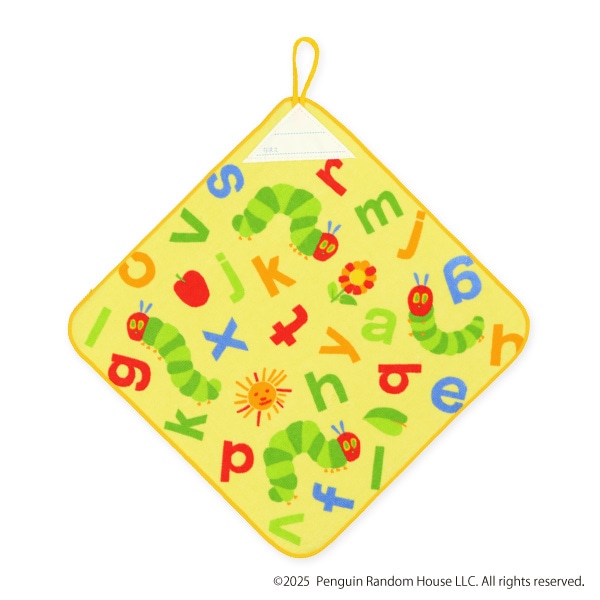 3枚組シャーリングループ付きタオル（はらぺこあおむし）