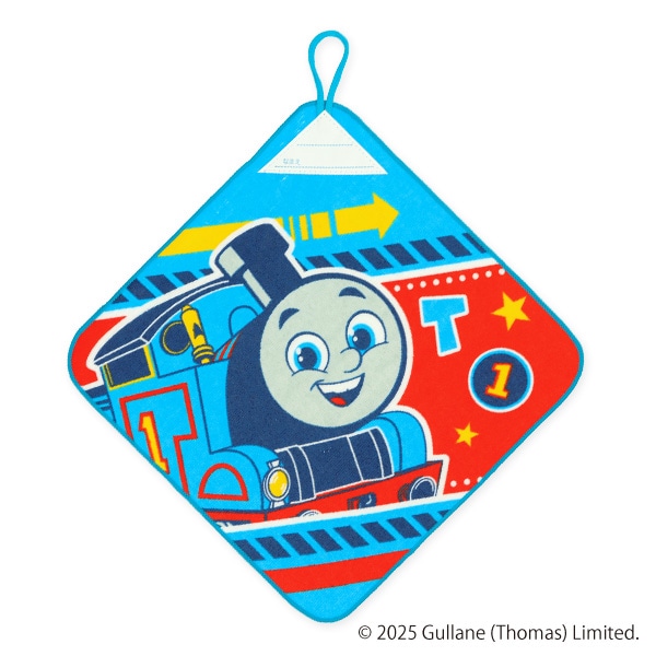 3枚組シャーリングループ付きタオル（きかんしゃトーマス）