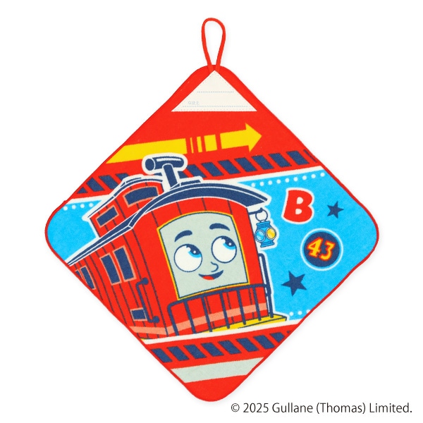 3枚組シャーリングループ付きタオル（きかんしゃトーマス）