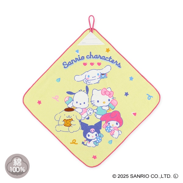 シャーリングループ付きタオル（サンリオキャラクターズ）