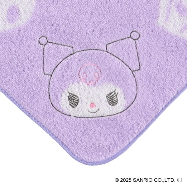 無撚糸ジャガードループ付きタオル（クロミ）