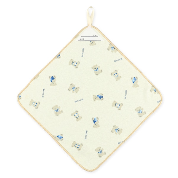 3枚組マイクロファイバーループ付きタオル（マリン）