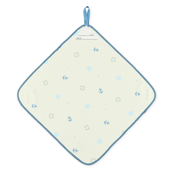 3枚組マイクロファイバーループ付きタオル（マリン）