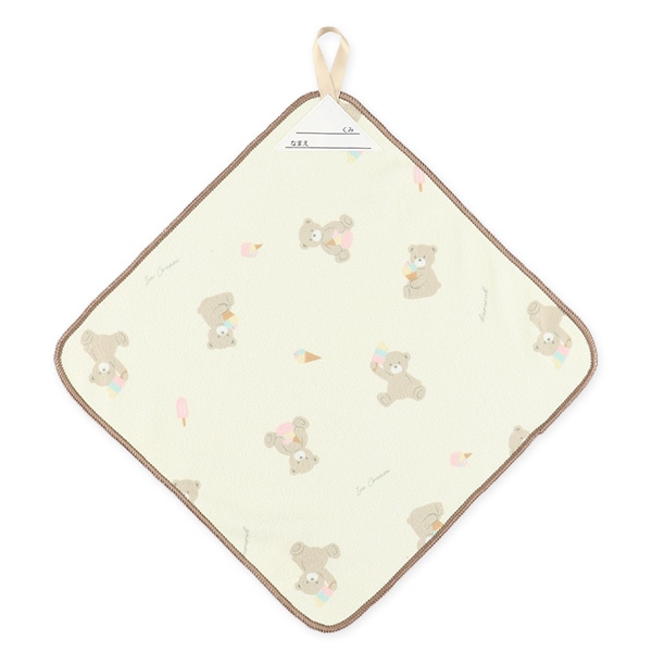 3枚組マイクロファイバーループ付きタオル（アイス）