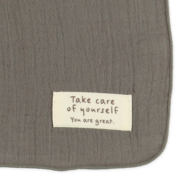 モスリンガーゼ授乳ケープ（グレー・チケット）