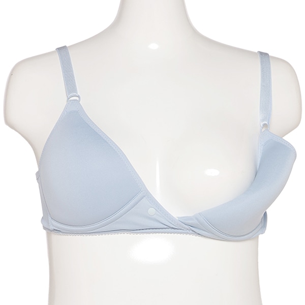 DRYWRAP）モールドカップ付きクロスオープンブラ（無地）