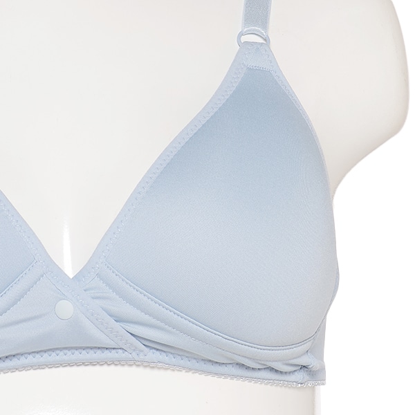 DRYWRAP）モールドカップ付きクロスオープンブラ（無地）