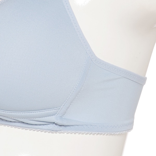 DRYWRAP）モールドカップ付きクロスオープンブラ（無地）