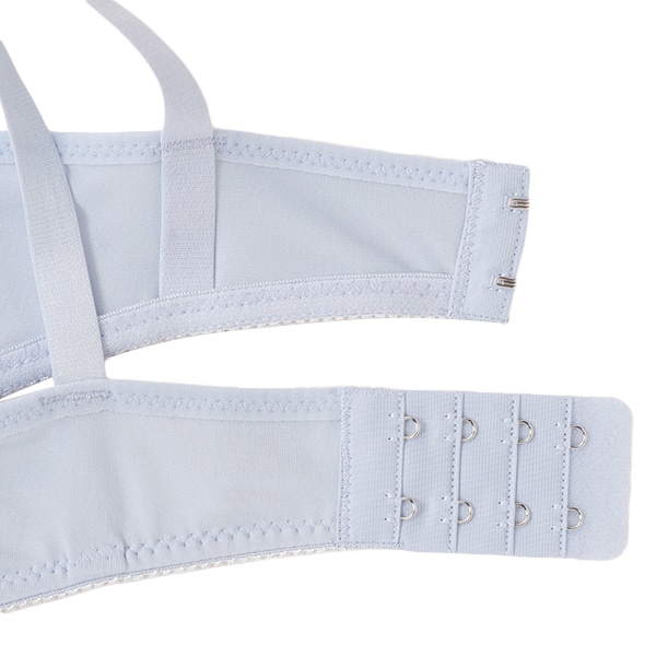 DRYWRAP）モールドカップ付きクロスオープンブラ（無地）