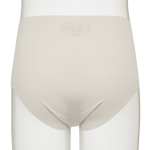 2枚組ハイライズシームレスマタニティショーツ（リブ無地）