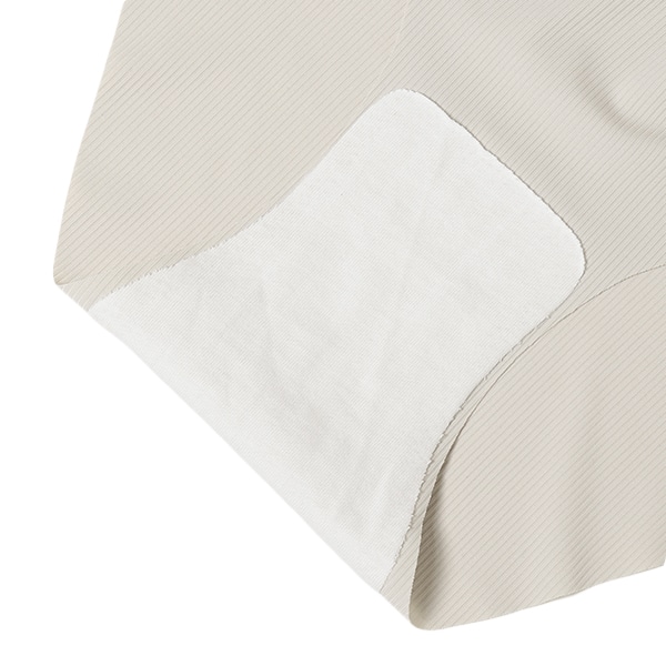 2枚組ハイライズシームレスマタニティショーツ（リブ無地）