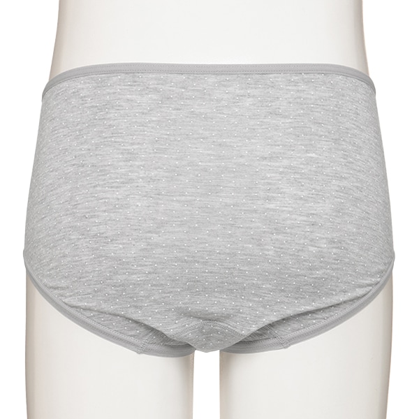 3枚組ローライズマタニティショーツ（無地・ボーダー・ドット）