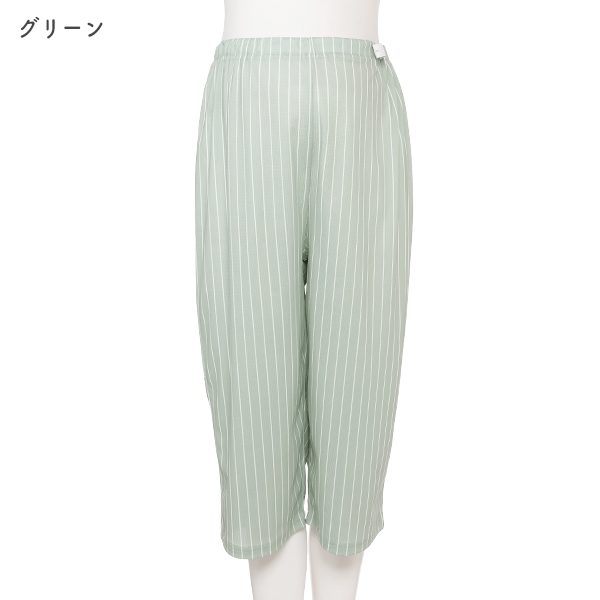 7分丈マタニティスタンダードステテコ（ストライプ）