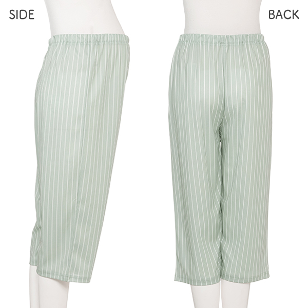 7分丈マタニティスタンダードステテコ（ストライプ）