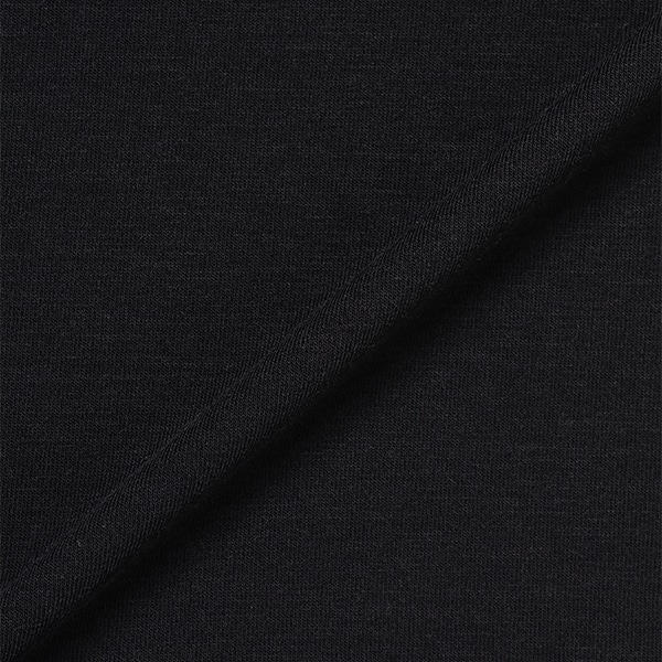 HOTWRAP）取り外し可能カップ付きクロスオープン8分袖スリーマー（ブラック・グレー）