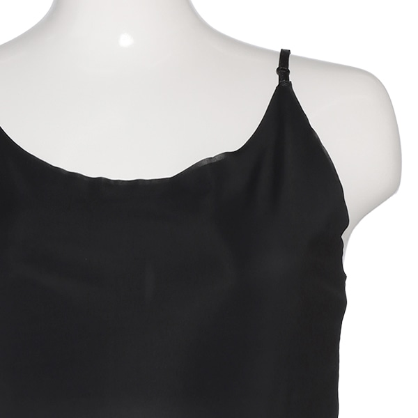 フラットマタニティキャミソール（ブラック）