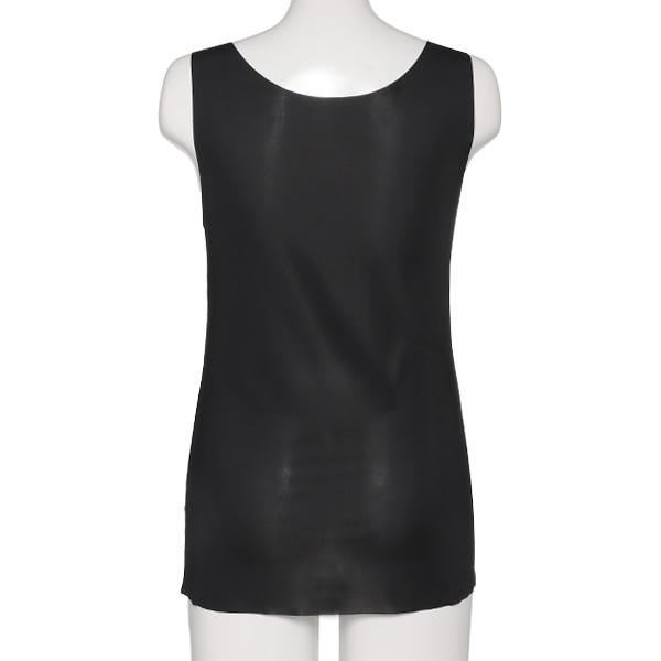 フラットマタニティタンクトップ（ブラック）