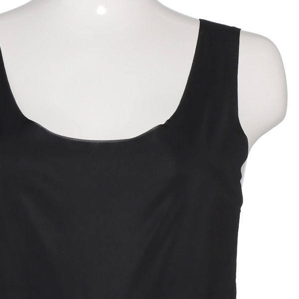 フラットマタニティタンクトップ（ブラック）