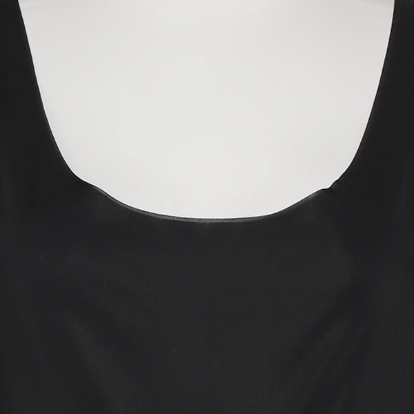 フラットマタニティタンクトップ（ブラック）