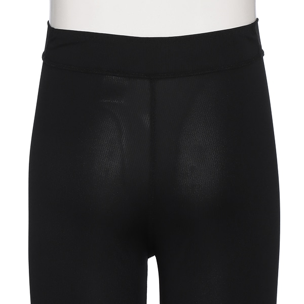 DRYWRAP）ストレッチリブマタニティ10分丈レギンス（ブラック）
