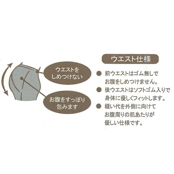 DRYWRAP）マタニティ3分丈ペチパンツ