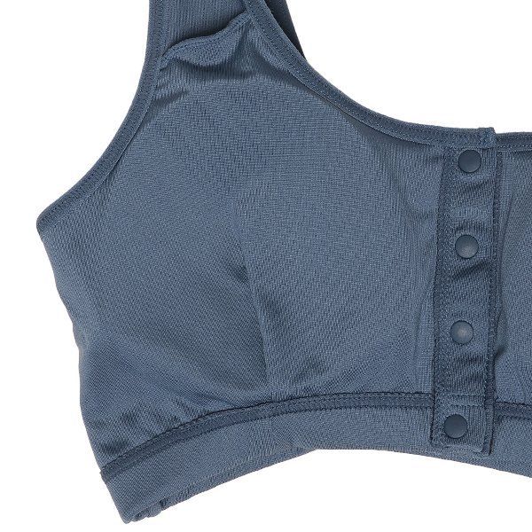 DRYWRAP）取り外し可能カップ付きフロントオープンハーフトップ