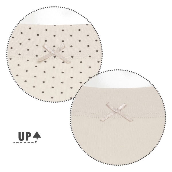 妊婦帯3点セット（ドット・無地）