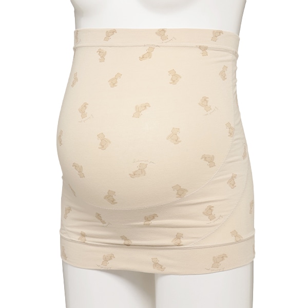 補助帯内蔵 妊婦帯（くま）