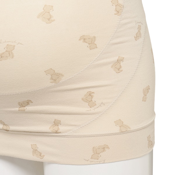 補助帯内蔵 妊婦帯（くま）