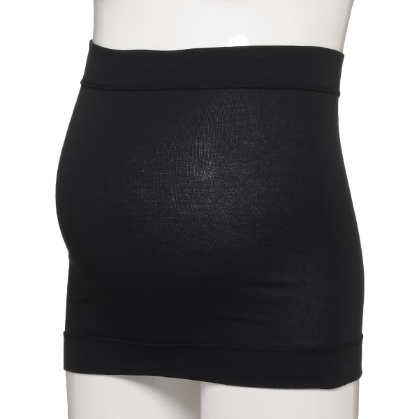 補助帯付き妊婦帯（ブラック）