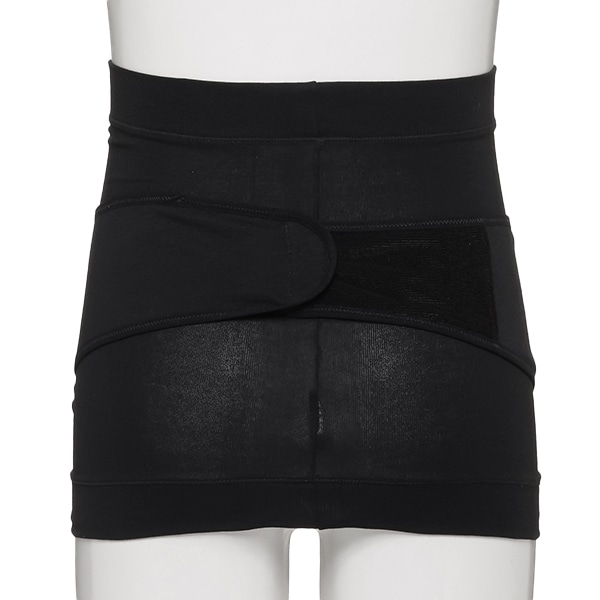 補助帯付き妊婦帯（ブラック）