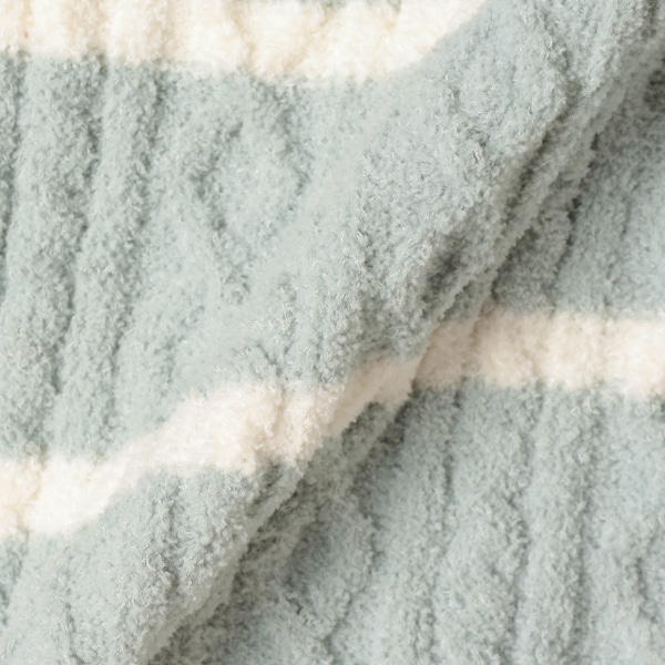 マシュマロはらまき付き3分丈オーバーパンツ（ブルー）