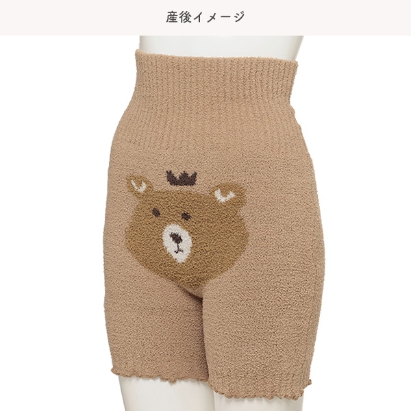 マシュマロはらまき付き3分丈オーバーパンツ（くま）