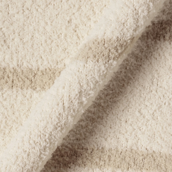 マシュマロはらまき付き8分丈レギンス（ブラック・ライトベージュ）