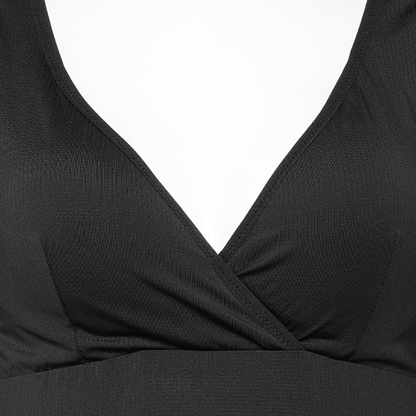 DRYWRAP）モールドカップ付きクロスオープンタンクトップ