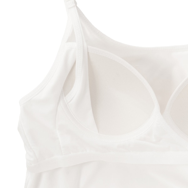 DRYWRAP）モールドカップ付きストラップオープンキャミソール（無地）