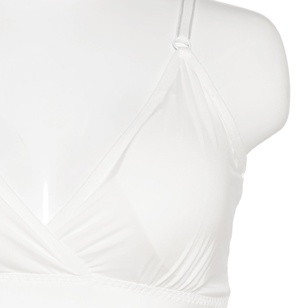 DRYWRAP）取り外し可能カップ付きカップクロスオープンキャミソール（無地）