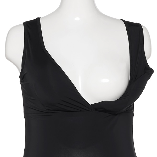 DRYWRAP）モールドカップ付きクロスオープンタンク（ブラック）