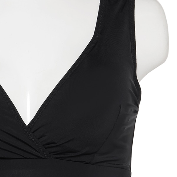 DRYWRAP）モールドカップ付きクロスオープンタンク（ブラック）