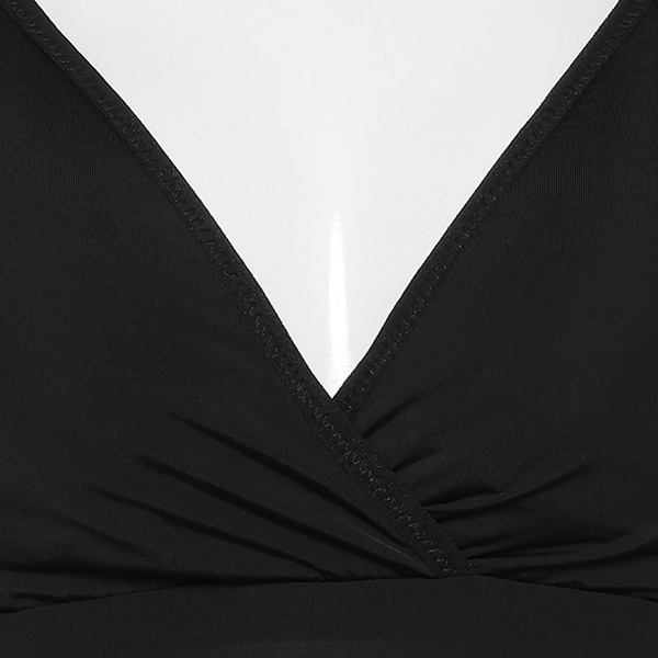 DRYWRAP）モールドカップ付きクロスオープンタンク（ブラック）