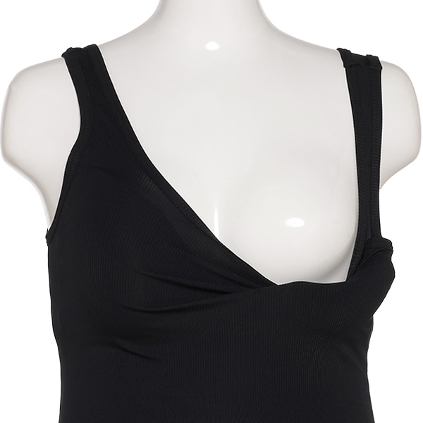 DRYWRAP）モールドカップ付きタンクトップ（リブ無地）