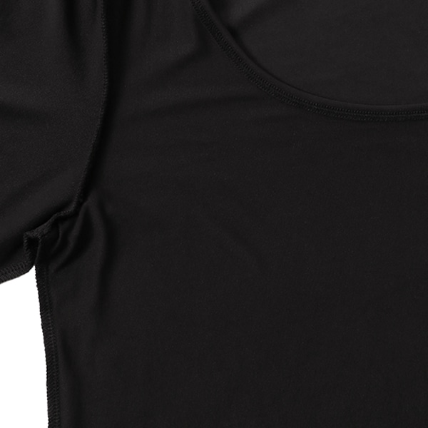 サムホール付きマタニティ長袖Tシャツ（ブラック）