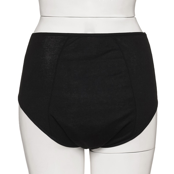 3枚組クロッチオープン産褥ショーツ（ブラック）