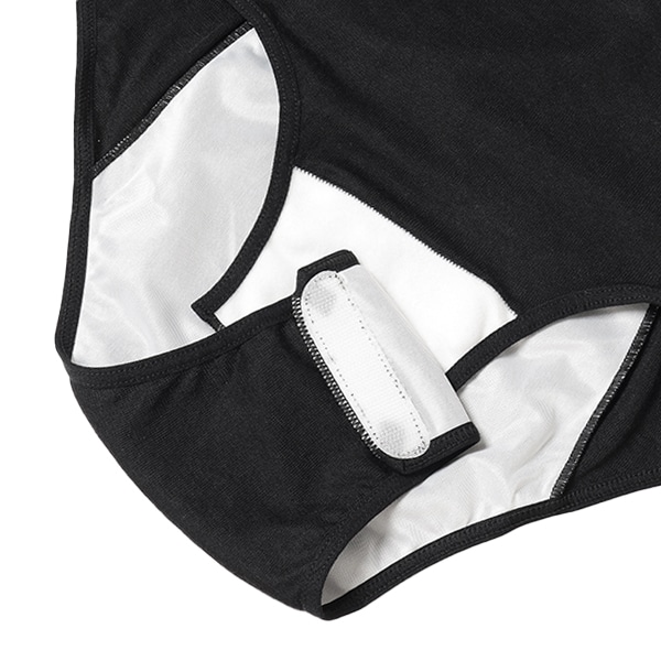 3枚組クロッチオープン産褥ショーツ（ブラック）